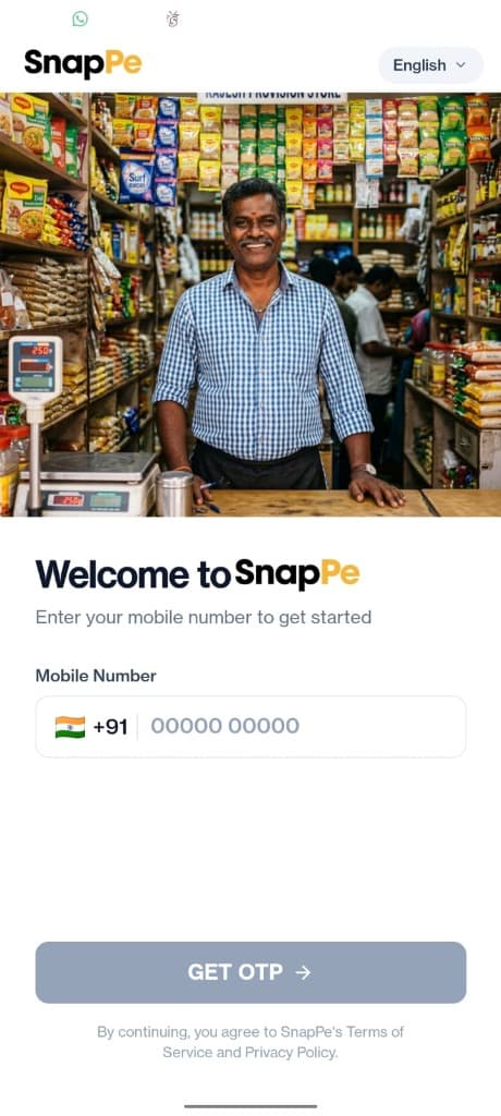 SnapPe Login